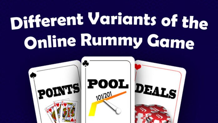 Different-Variants-of-the-Online-Rummy-Game