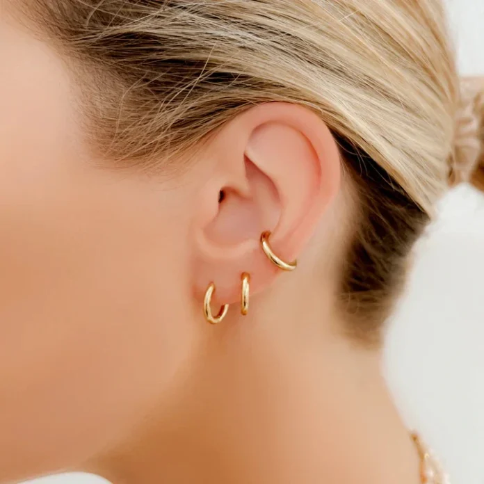 gold earrings online